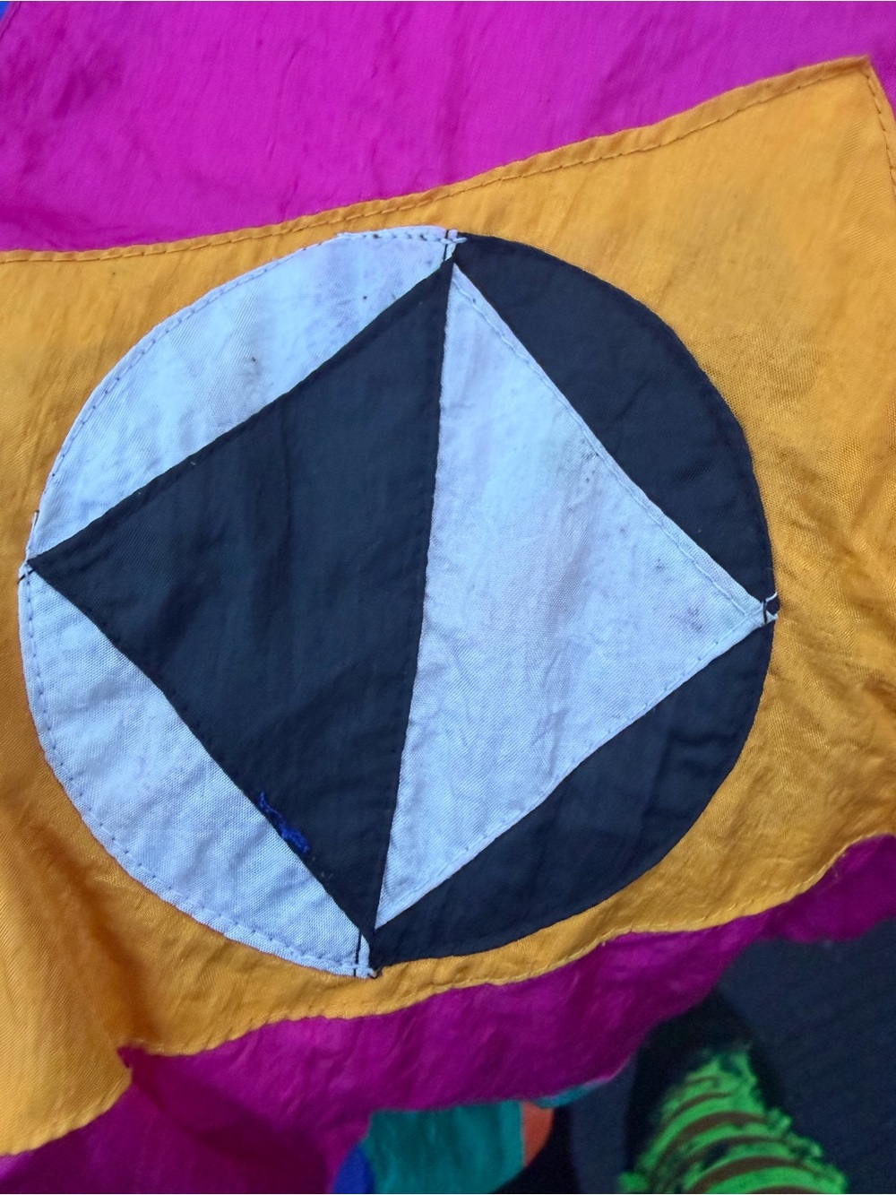 Retro Colorblock Jacket - Multicolor - Picture 16 of 16